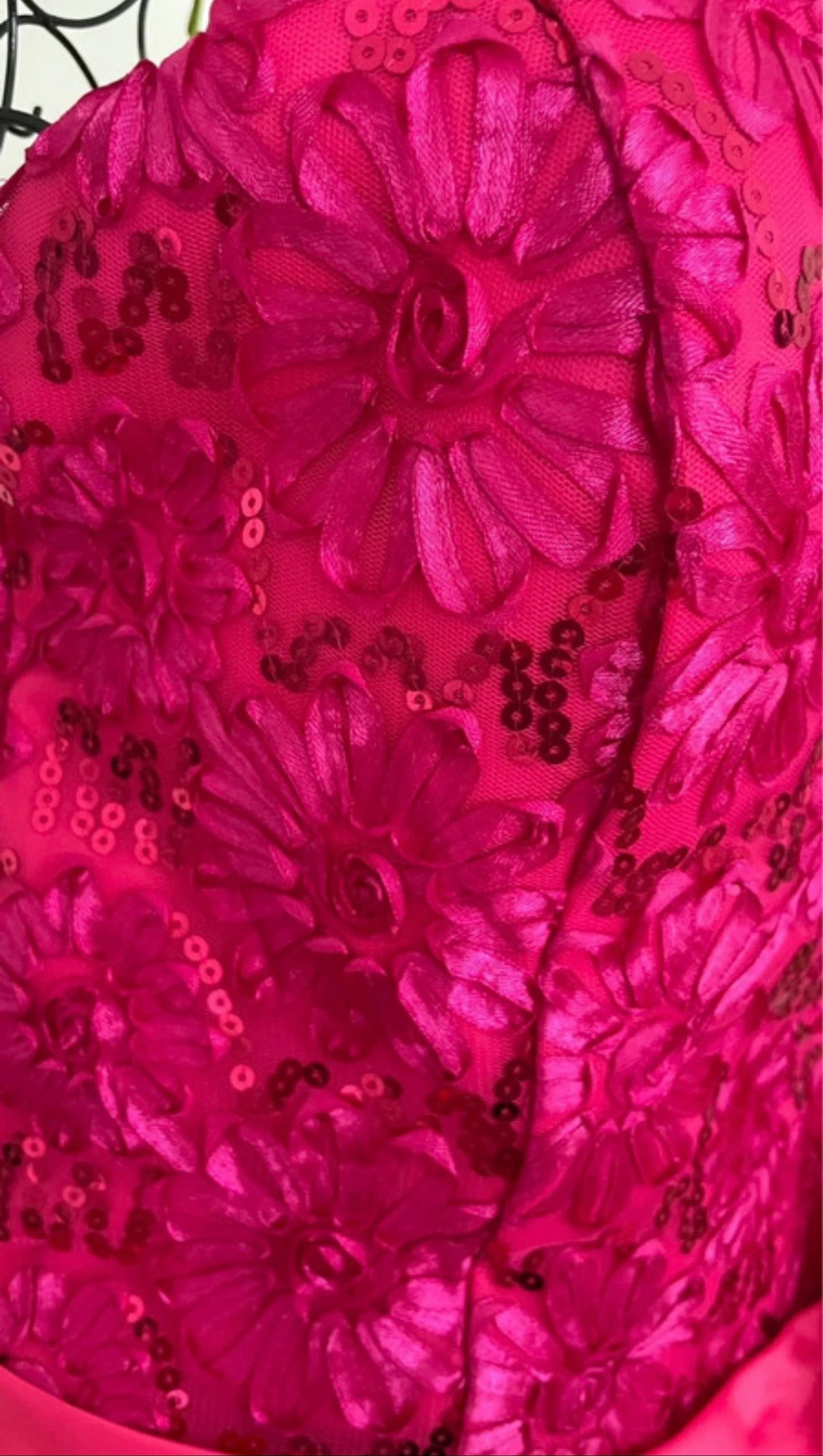 Vestido fucsia lentejuelas – photo 6